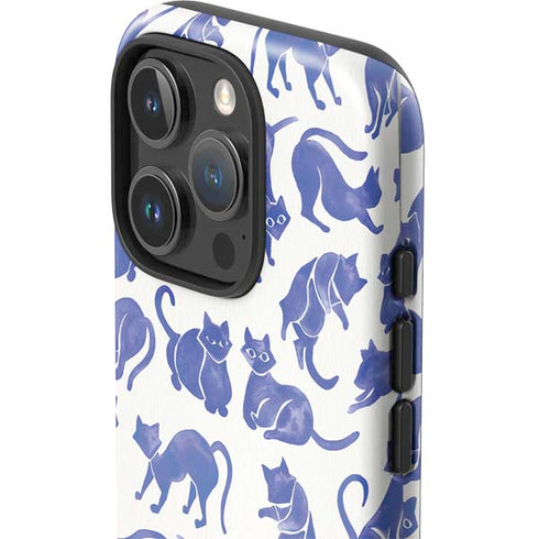 Blue Cats by Cat Coq iPhone 16 Pro Impact Case
